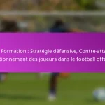 Contre-attaques : Transitions rapides, Rôles des joueurs, Chances de marquer